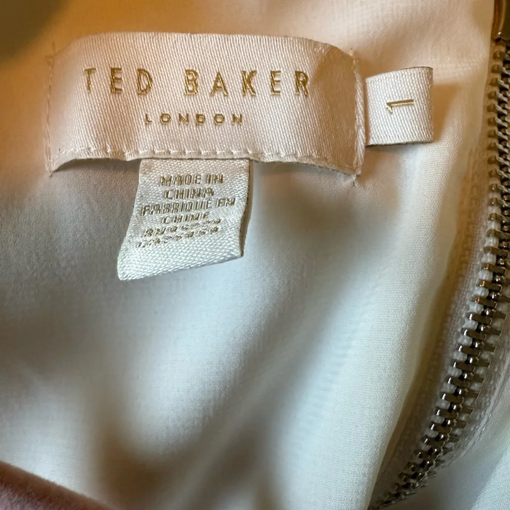 Ted Baker Trixiy Pergola Floral Off the Shoulder Sheath Dress - Picture 9 of 9